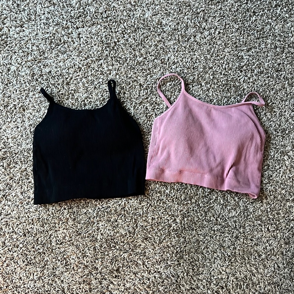 Two bralettes from online boutique.  Padded